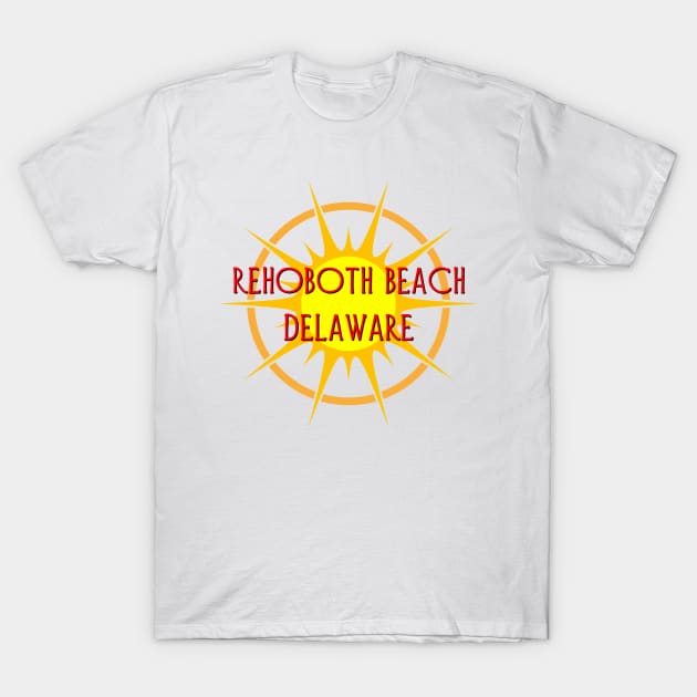 Rehoboth Beach, Delaware T-Shirt by Naves